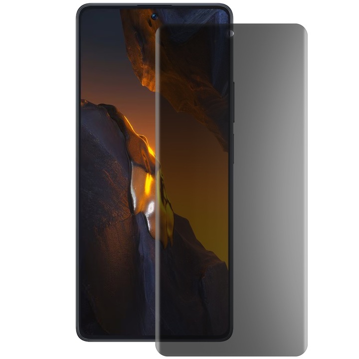 SILKASE matt adatvédő fólia Xiaomi Poco F5 szilikon képernyővédőhöz