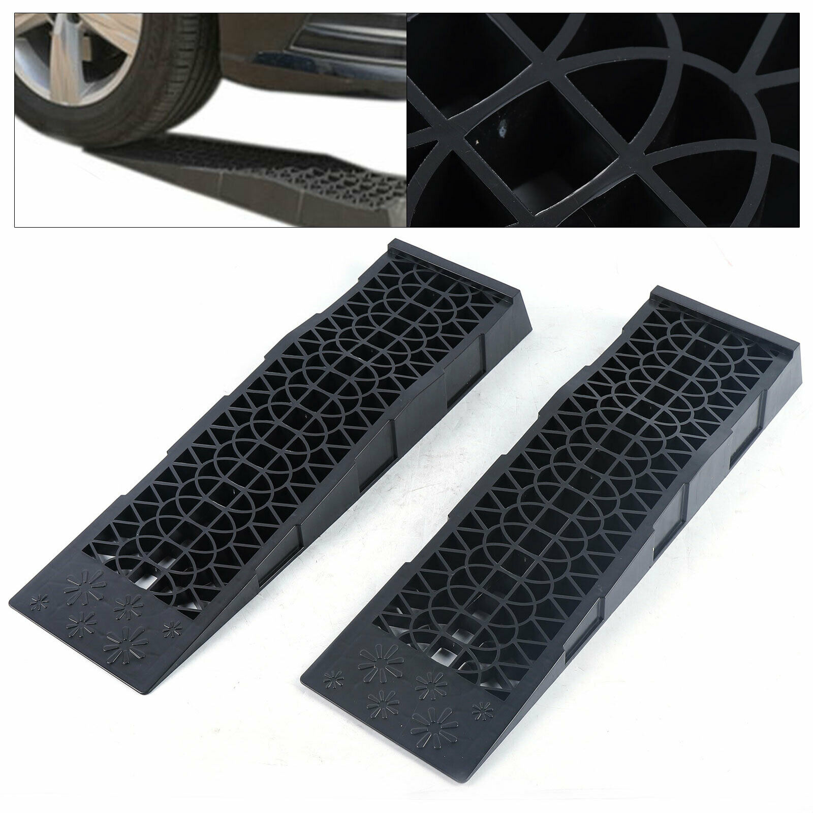 Rampa auto pentru reparatii de 3 tone pentru anvelope pana la 235 mm, 2  bucati/set - Rollfast