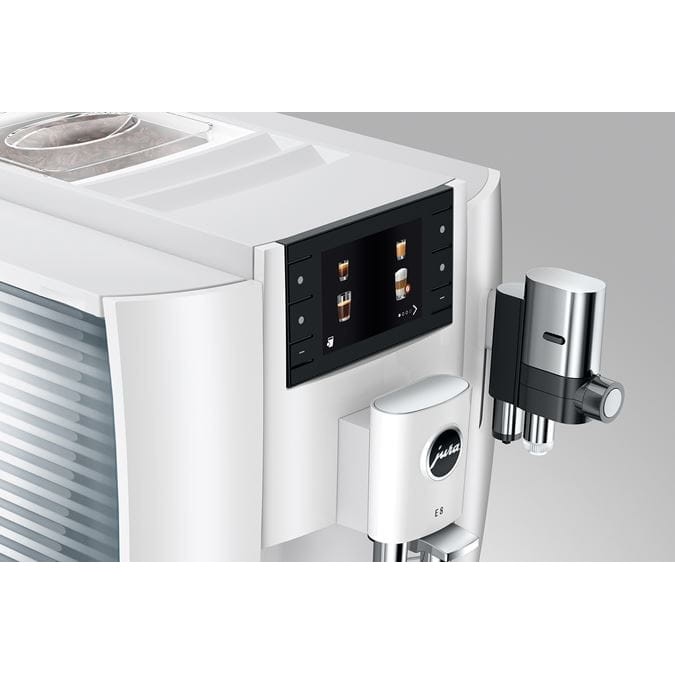 Espressor automat JURA E8 Piano White (EC), rasnita conica P.A.G 2