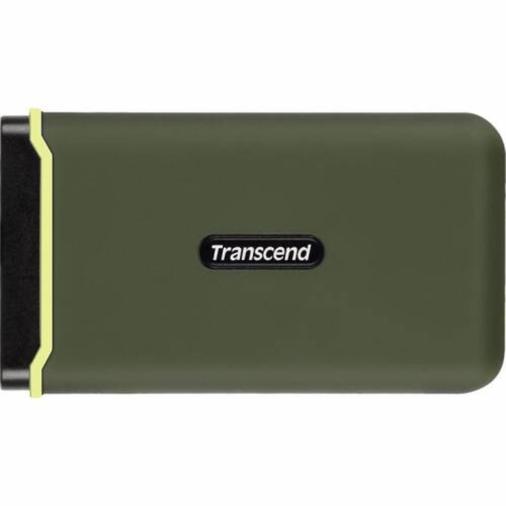 Transcend ESD380C külső SSD, 4TB, USB, zöld