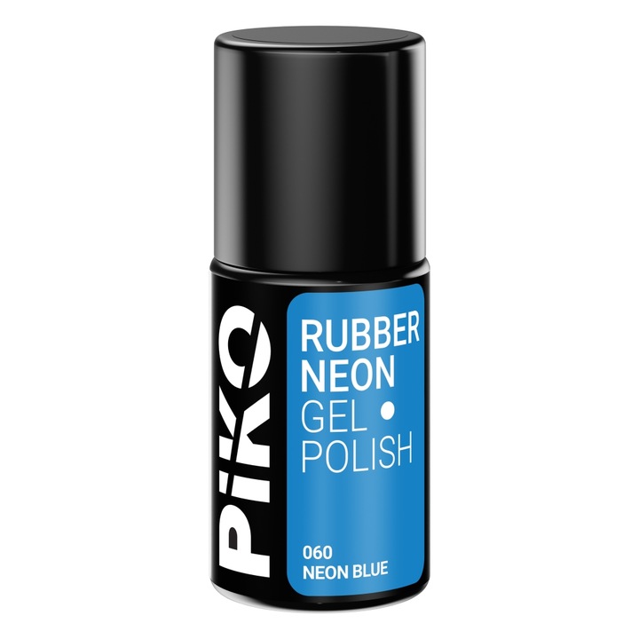 Oja semipermanenta Piko Rubber Neon Blue 7 g