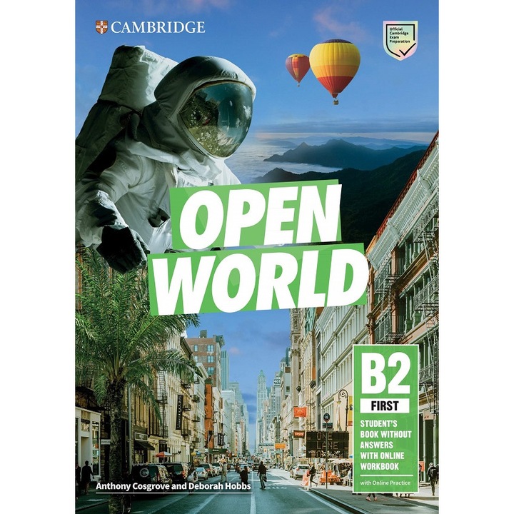 Open World First Student's Book Pack SB wo Answers w Online Practice and WB wo Answers w Audio Download autor Anthony Cosgrove