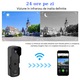 Sonerie Video Inteligenta MaGeCa® V30 fara fir/Wireless, Comunicare Bidirectionala de la distanta, Video Interfon HD, Night VIsion, Rezistenta la apa, Aplicatie dedicata iOS si Android, 2 baterii incluse