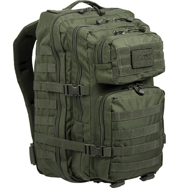Раница Mil-Tec Assault Olive Drab, Тактическа, 36 л