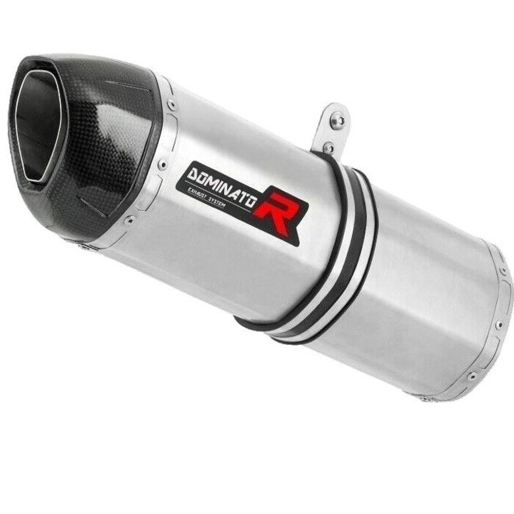 Toba de esapament, DOMINATOR, HP1, Inox, Pentru HONDA CBR 954RR FIREBLADE 2002/2003, Argintiu