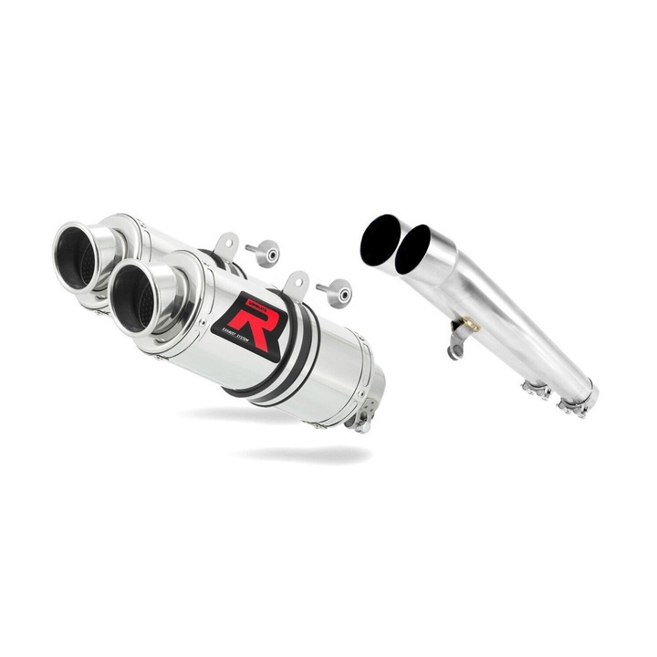 Toba de esapament, DOMINATOR, GP1, Inox, Pentru CBR 1100 XX, Argintiu