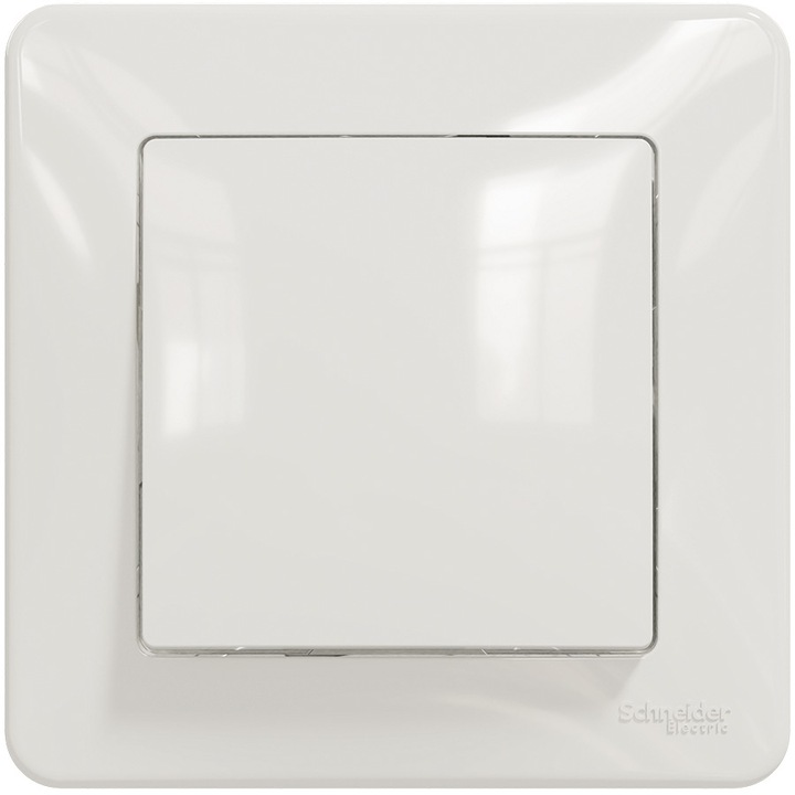 Schneider Sedna Design Egypólusú kapcsoló, 10A, Fehér