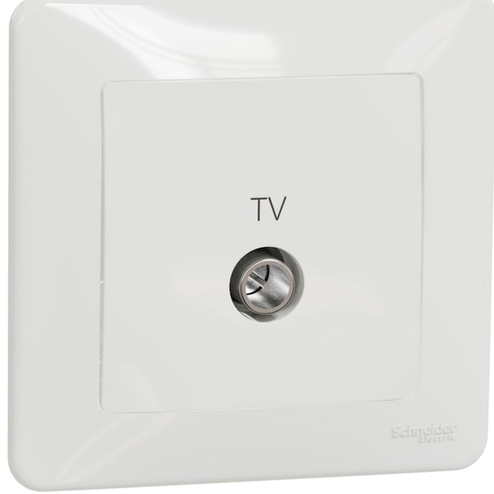 ТВ розетка 4dB Schneider Sedna Design SDD111471, Бял