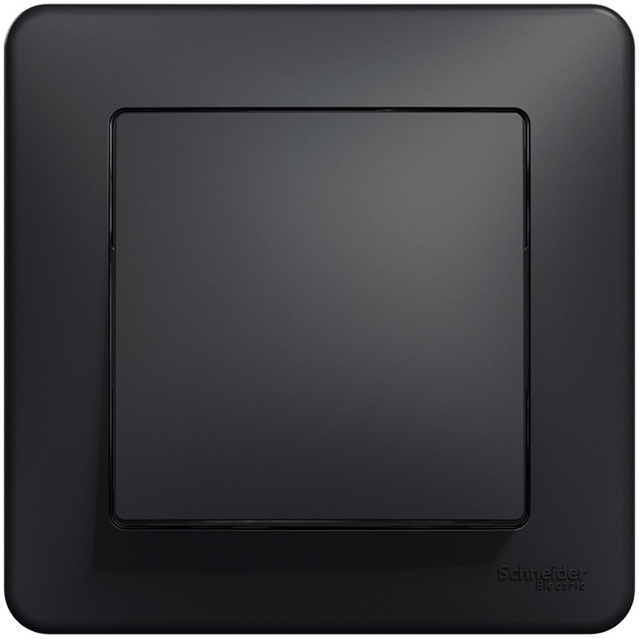 Intrerupator cu revenire Schneider Sedna Design SDD114111, 10A, Antracit