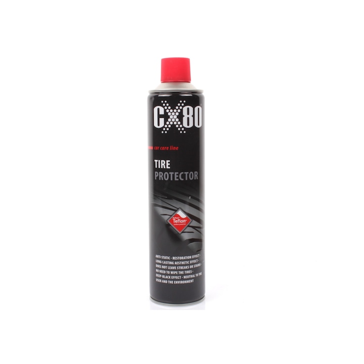 Tire Protector Teflon, 600ml, Gumiabroncsok védelmére és karbantartására, CX-80
