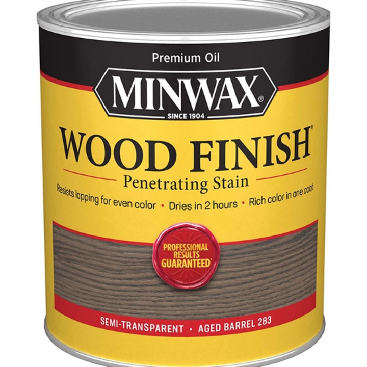 Vopsea pentru lemn pe baza de ulei Minwax® Wood Finish™ Aged Barrel, 0.946 L