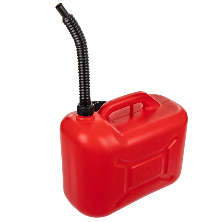 Canistra, GMP, PVC, 20 l, Rosu/Negru