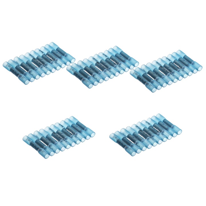 Érintkező csatlakozó készlet, 1,5-2,5mm2, Kék, 50 db
