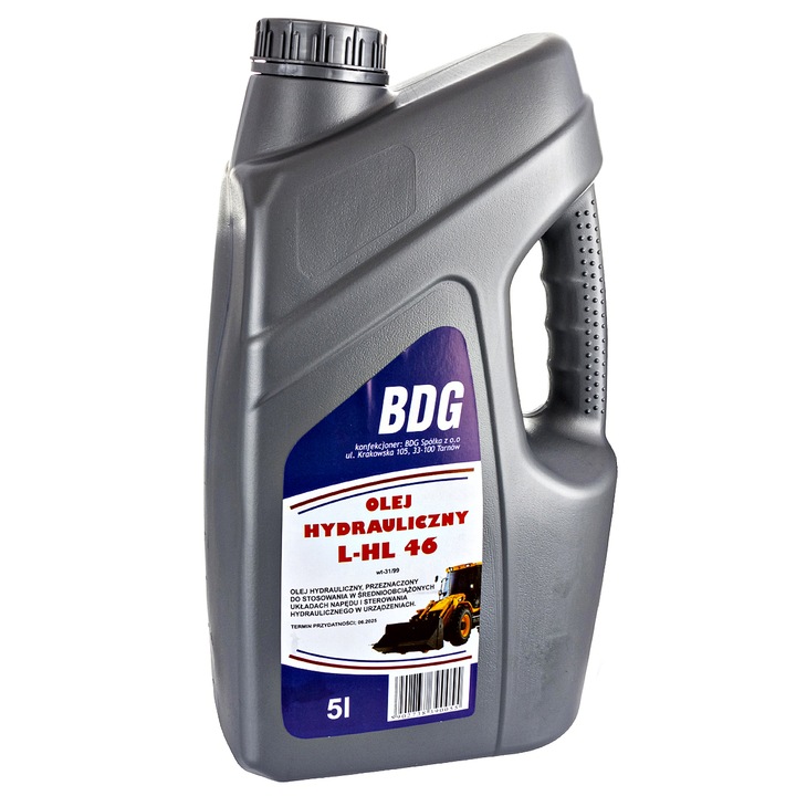 Хидравлично масло, BDG, HL 46, 5л