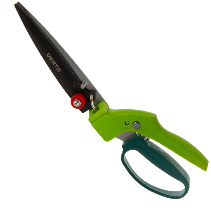 Foarfeca pentru iarba multi-pozitii, 340mm, lama 130mm, multicolor