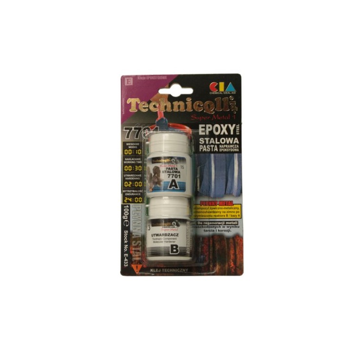 Pasta rasina-metal lichid, Technicqll, 100 g