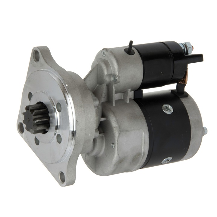 Electromotor, GMP, 2.8 kW, 12V, Compatibil Fiat New Holland, Argintiu/Negru