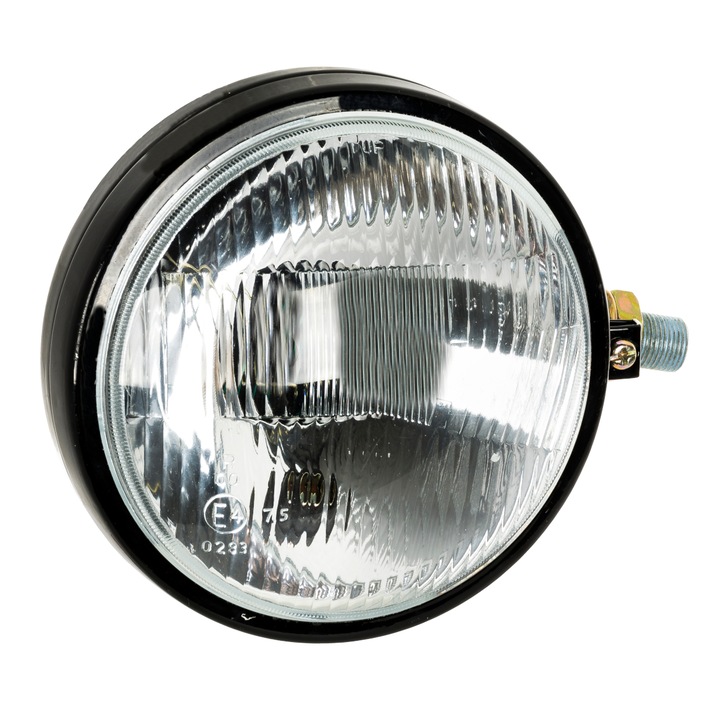 Jobb oldali fényszóró, GMP, fém, 161 x 112 mm, fekete