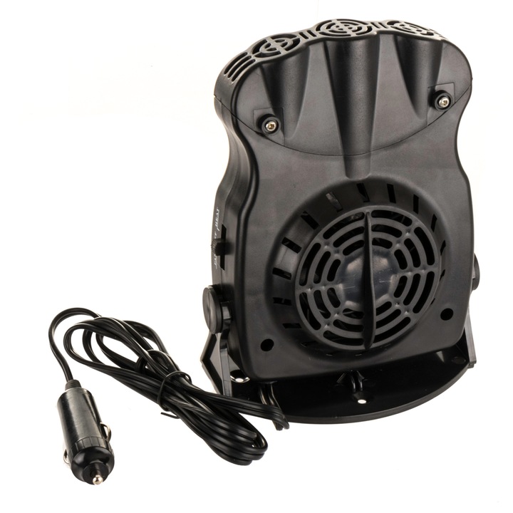 Aeroterma auto, Aptel, 12V, 150W, Plastic, Negru