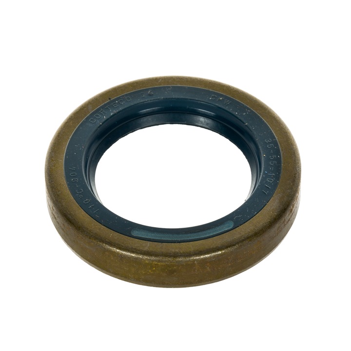 Kézi sebességváltó tengelytömítés, Corteco, kompatibilis Fiat/Ford/New Holland, 35 x 55 x 10 mm, fekete/barna