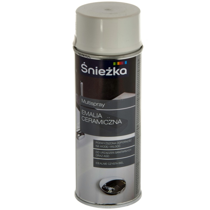 Spray vopsea, Sniezka, 400 ml, Alb