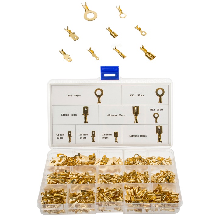 Autókábel csatlakozó készlet, 450 db