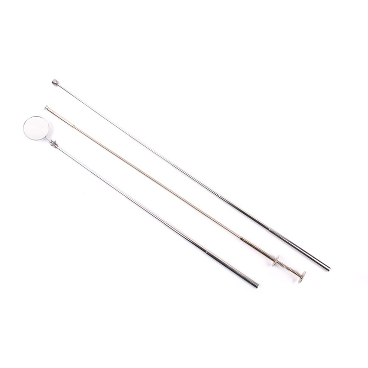 Ellenőrző készlet és tükör, GMP, ezüst