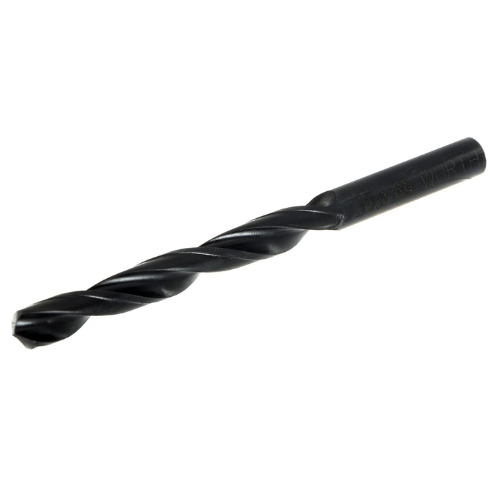 Burghiu pentru metal, Wurth, 10 mm, Negru