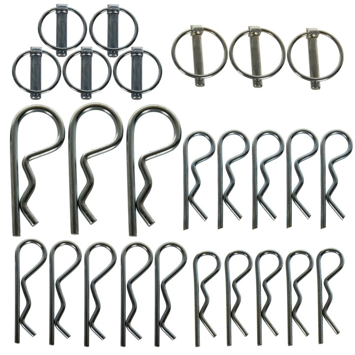 Комплект малки карфици 26 бр., поцинковани