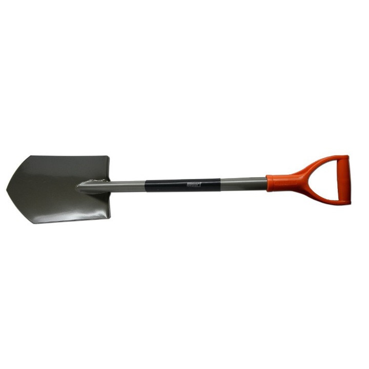 Acél csákány, fém nyéllel PVC borítással, 83 cm