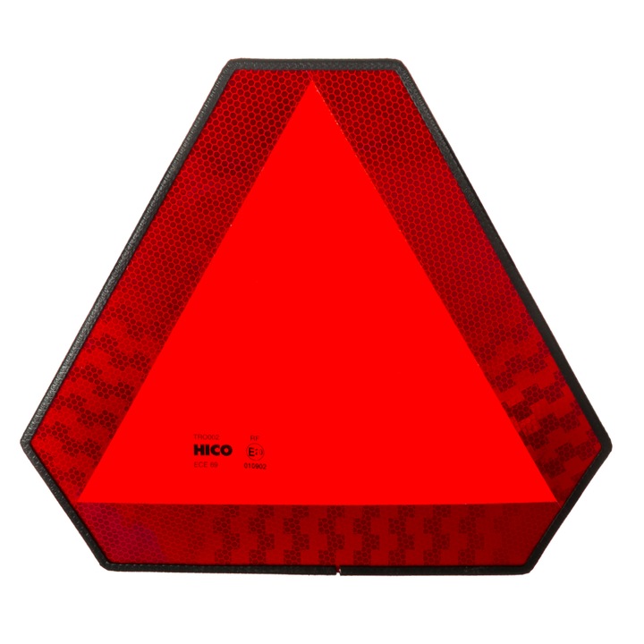 Triunghi reflectorizant pentru vehicule lente