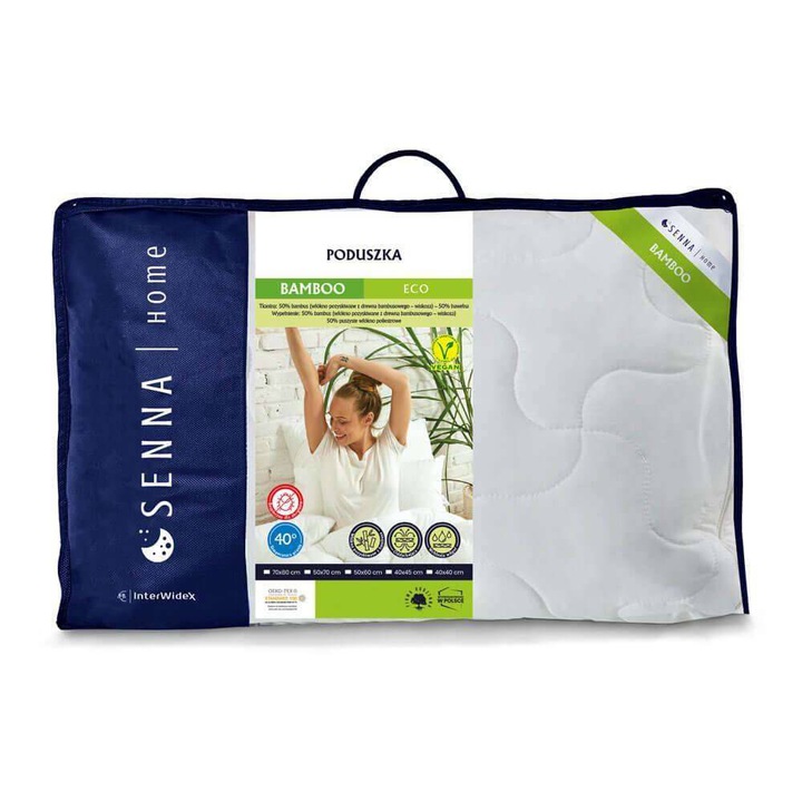 Perna 50×70 BAMBOO ECO Bambus antialergenic Bambus