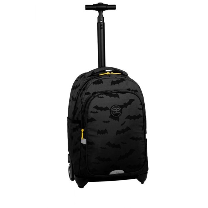 Hátizsák kerekeken CoolPack, Jack, Darker Night, 31 x 44 x 19, Fekete