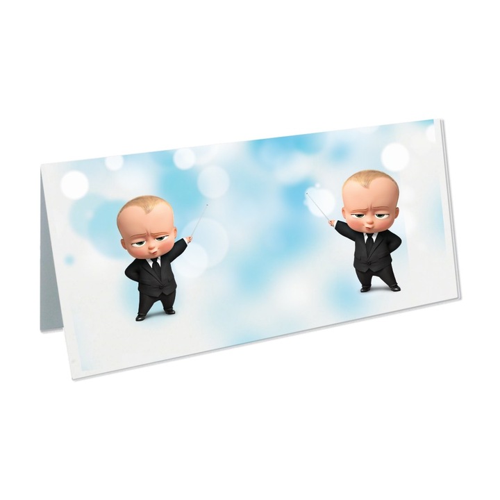 Keresztelőpénzes boríték, Baby Boss, Karton, EVEPB049