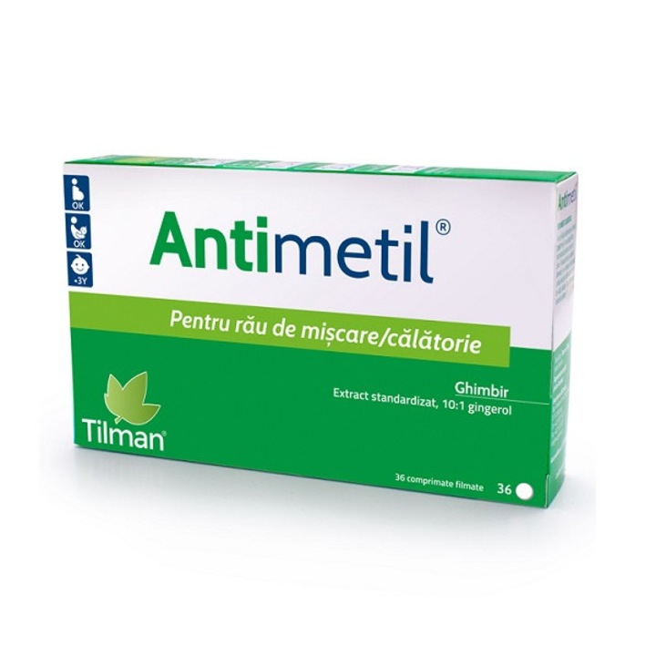 Antimetil, 30 comprimate, Tilman