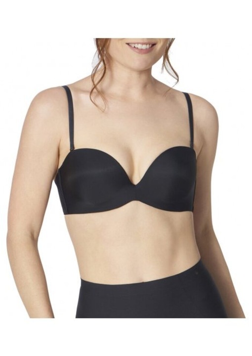 Сутиен, Triumph Stepy Soft 01 WDP, Черен, Черен