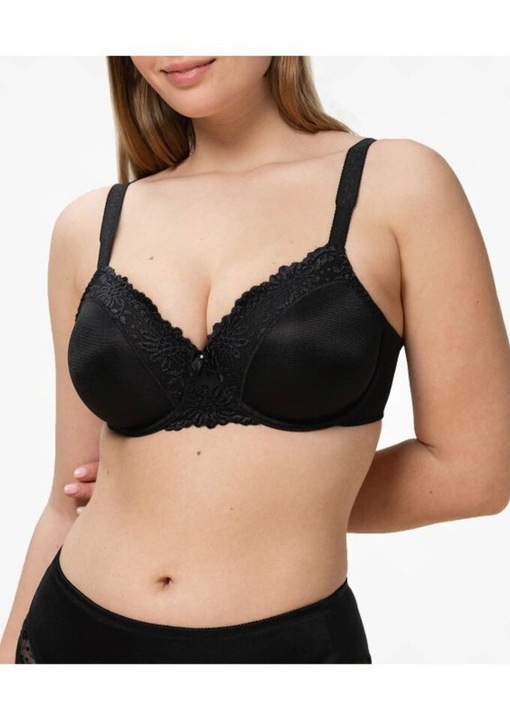 Сутиен, Triumph Ladyform Soft W, 7613111843553, черен, 80D