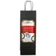 Set personalizat sticla de vin rose, demisec, 750 ml si punga de cadouri cu imprimeu Vechi de 33 ani si inca pe piese originale