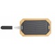 Plita reversibila din fonta cu doua fete grill sau neteda cu suport din lemn pentru servire Cozze 16,5 x 33 cm 90326