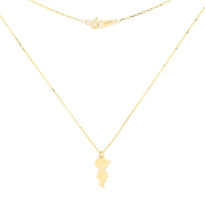 Lant cu pandant baietel, aur 14k