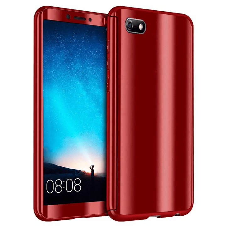 Калъф 360 Mirror Case за Huawei Y5 (2018), червен