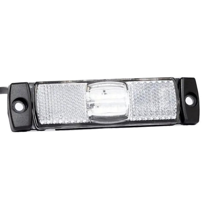 Lampa gabarit 100x32, LED, alba, cu suport urechi, 12-36V, FT-017-B Fristom