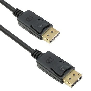 Cablu DisplayPort (DP) - DisplayPort DeTech, 1.8m, tata, calitate deosebita Cablu DisplayPort (DP) - DisplayPort DeTech, 1.8m, tata, calitate deosebita