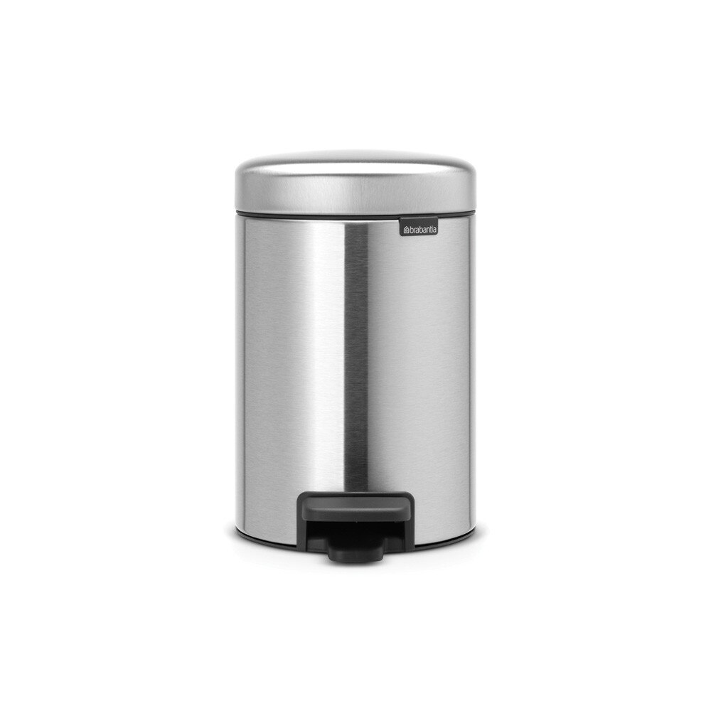 Cos gunoi inox cu pedala, Brabantia, NewIcon, 3 l mat