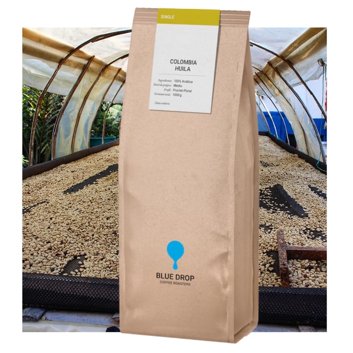 Cafea Boabe, Columbia Huila 1 kg, Blue Drop