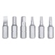 Set de biti original Einhell din 34 de piese, set biti pentru surubelnite, 18x biti 25 mm, 11x biti 50 mm, 3x insertii chei tubulare, 1x freza, 1x suport biti cu schimbare rapida si cutie transport