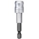 Set de biti original Einhell din 34 de piese, set biti pentru surubelnite, 18x biti 25 mm, 11x biti 50 mm, 3x insertii chei tubulare, 1x freza, 1x suport biti cu schimbare rapida si cutie transport
