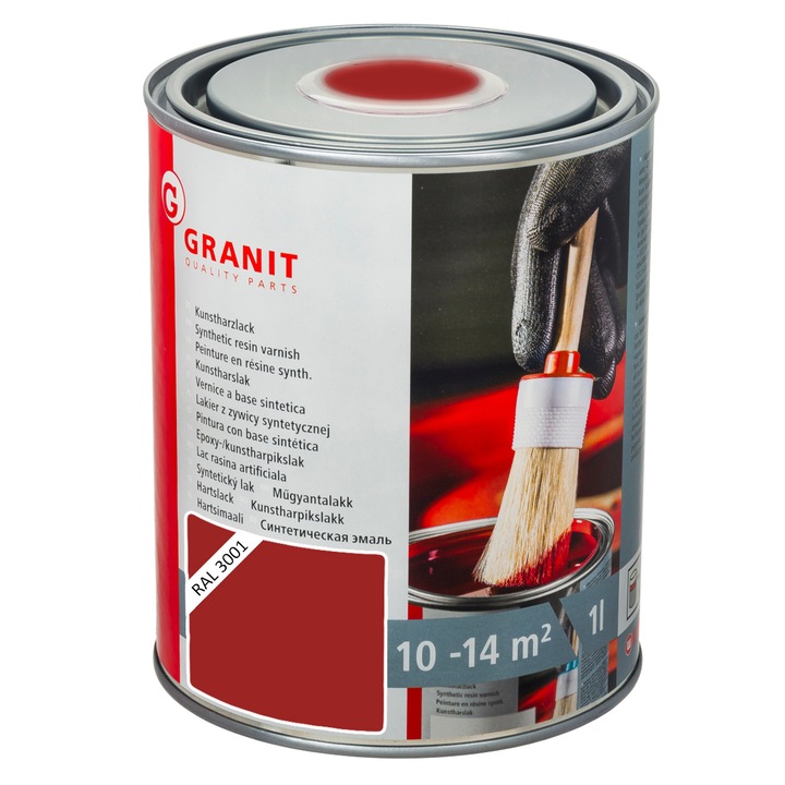 Lac RAL, Rosu, 1l, Granit