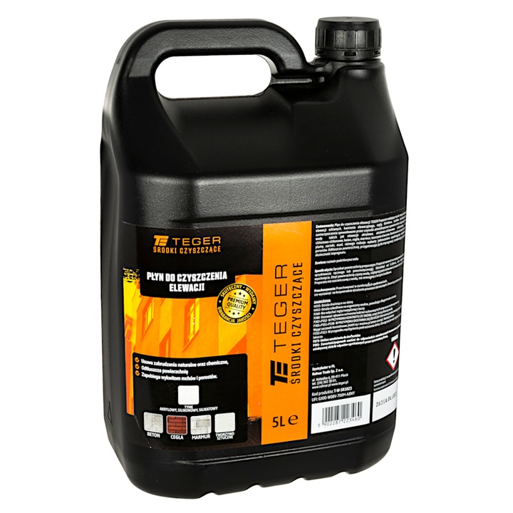 Lichid de curatare fatade, Teger, 5l