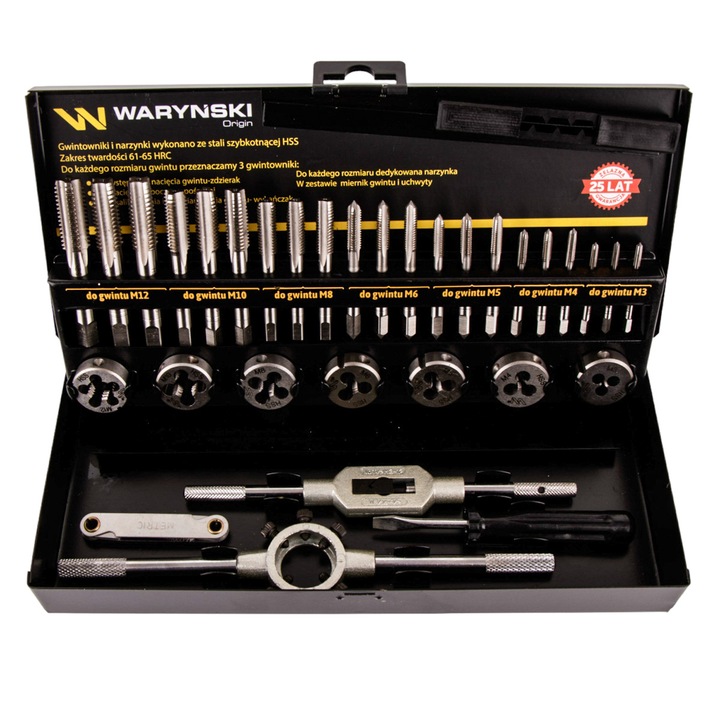 Set de matrite si robinete, Waryński, Otel, Multicolor